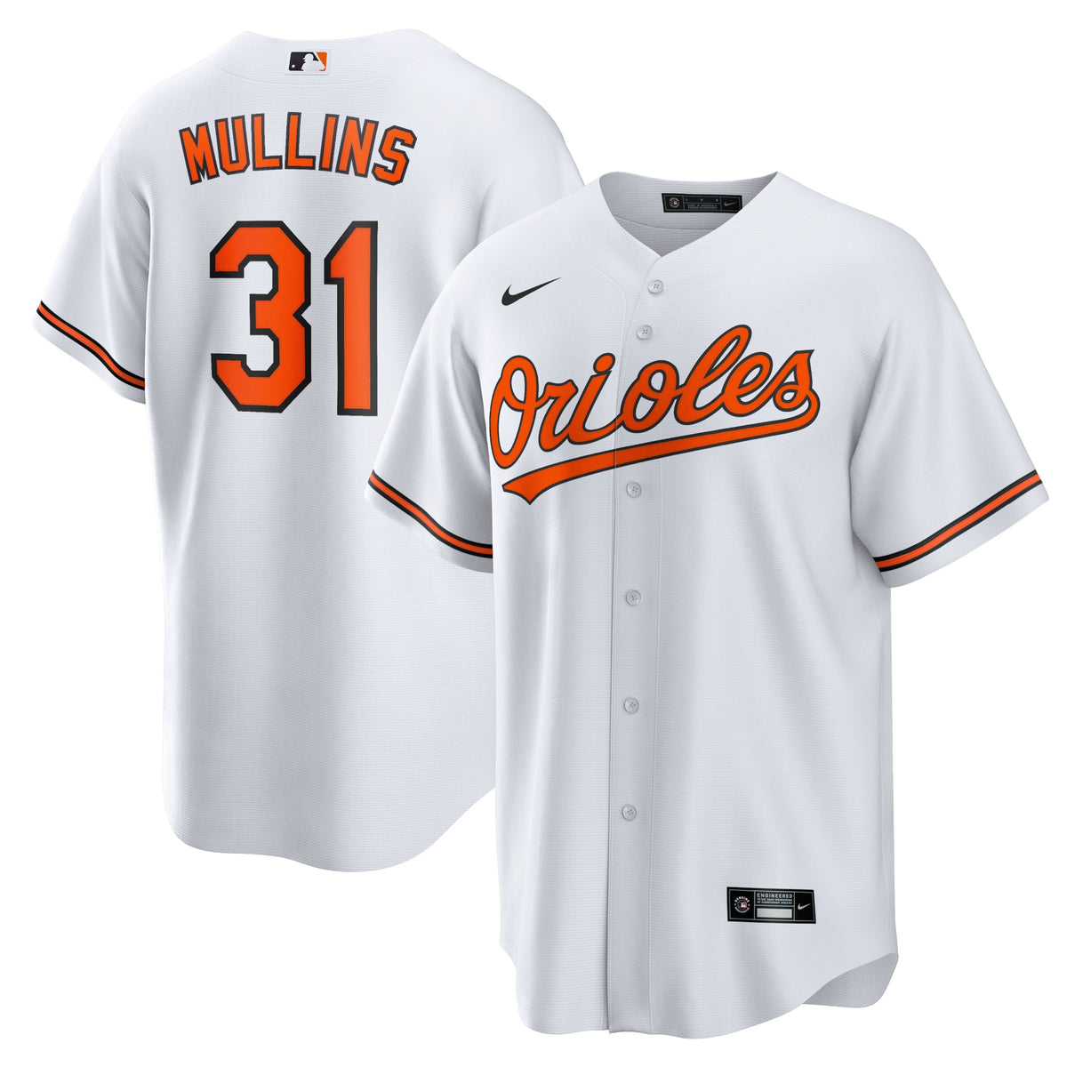 Cedric Mullins Baltimore Orioles Nike Replica Player Jersey White