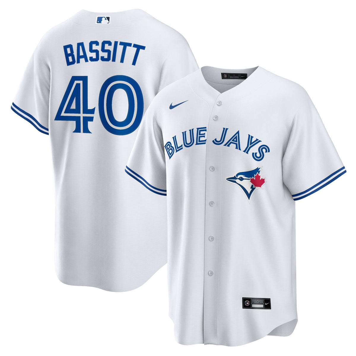Chris Bassitt Toronto Blue Jays Nike Home Replica Jersey White