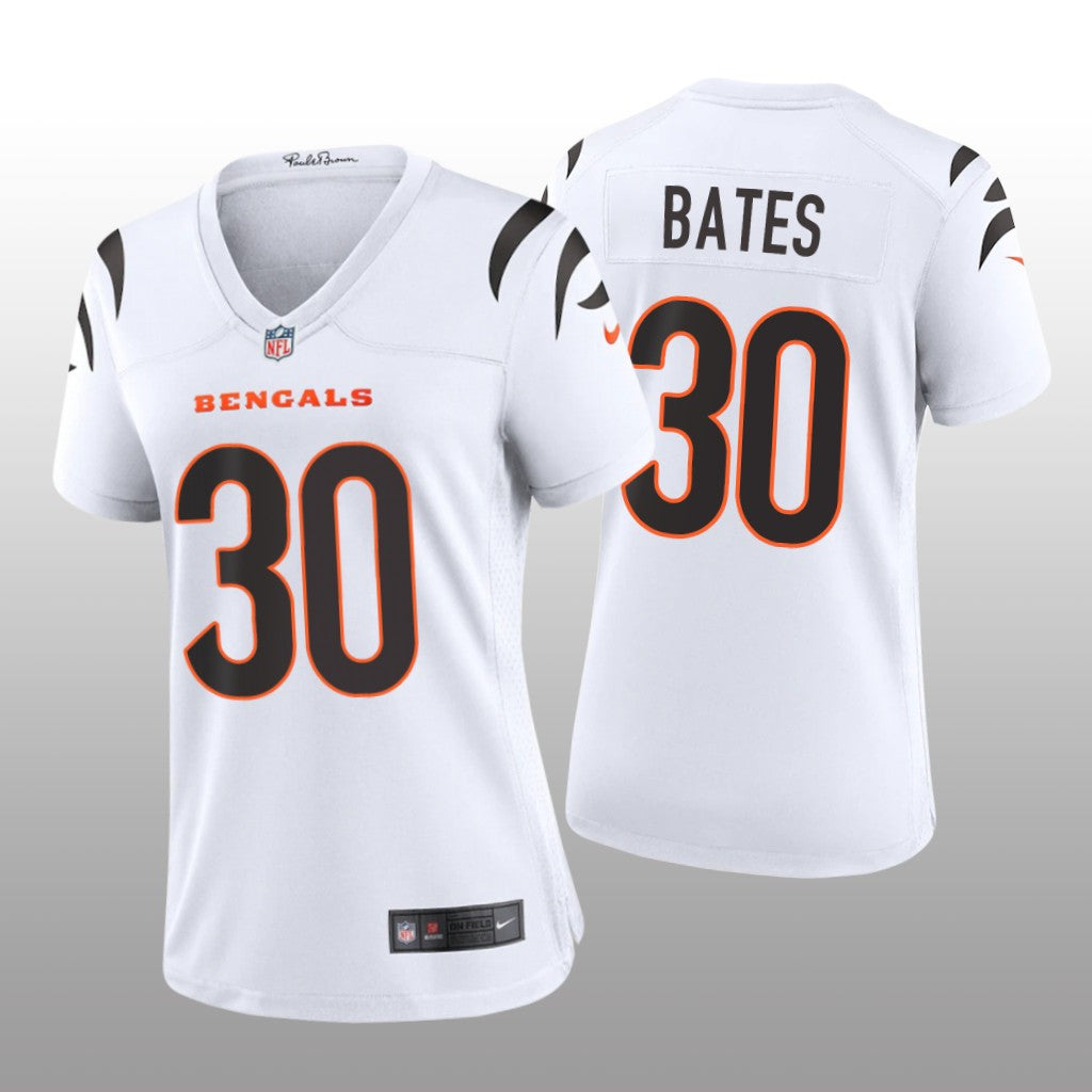 Cincinnati Bengals Jessie Bates III White Jersey Game Women's