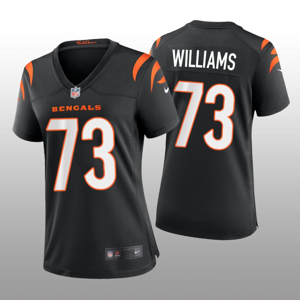 Cincinnati Bengals Jonah Williams Black Jersey Game Women's