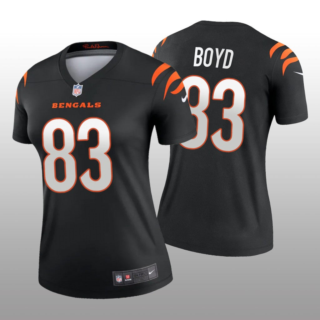 Cincinnati Bengals Tyler Boyd Black Jersey Legend Women's