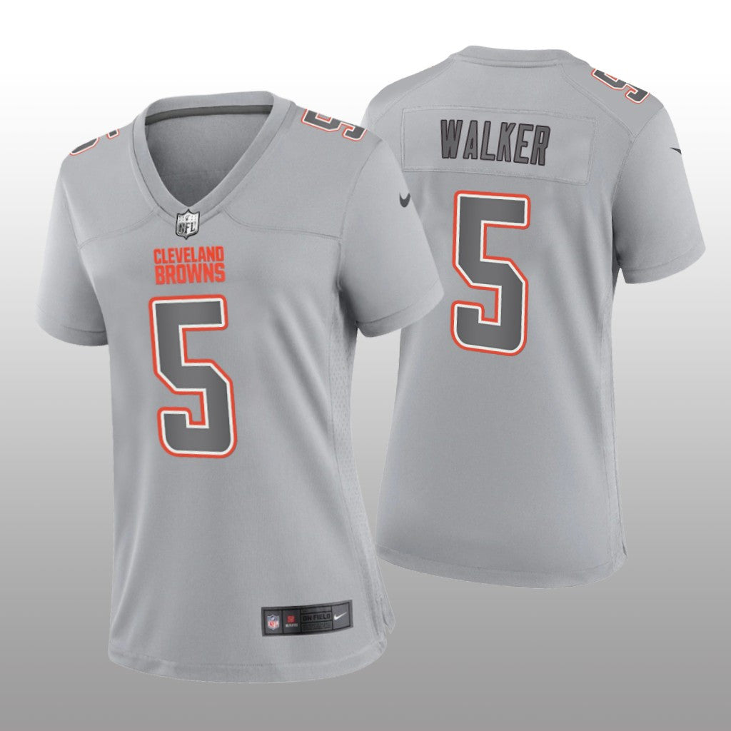 Cleveland Browns Anthony Walker Gray Jersey Atmosphere Fashion Game Women's