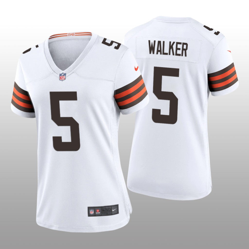 Cleveland Browns Anthony Walker White Jersey Game Women's