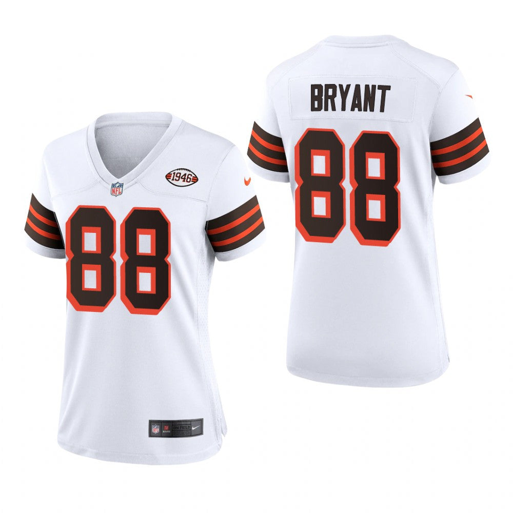 Cleveland Browns Harrison Bryant White Jersey 1946 Collection Women's