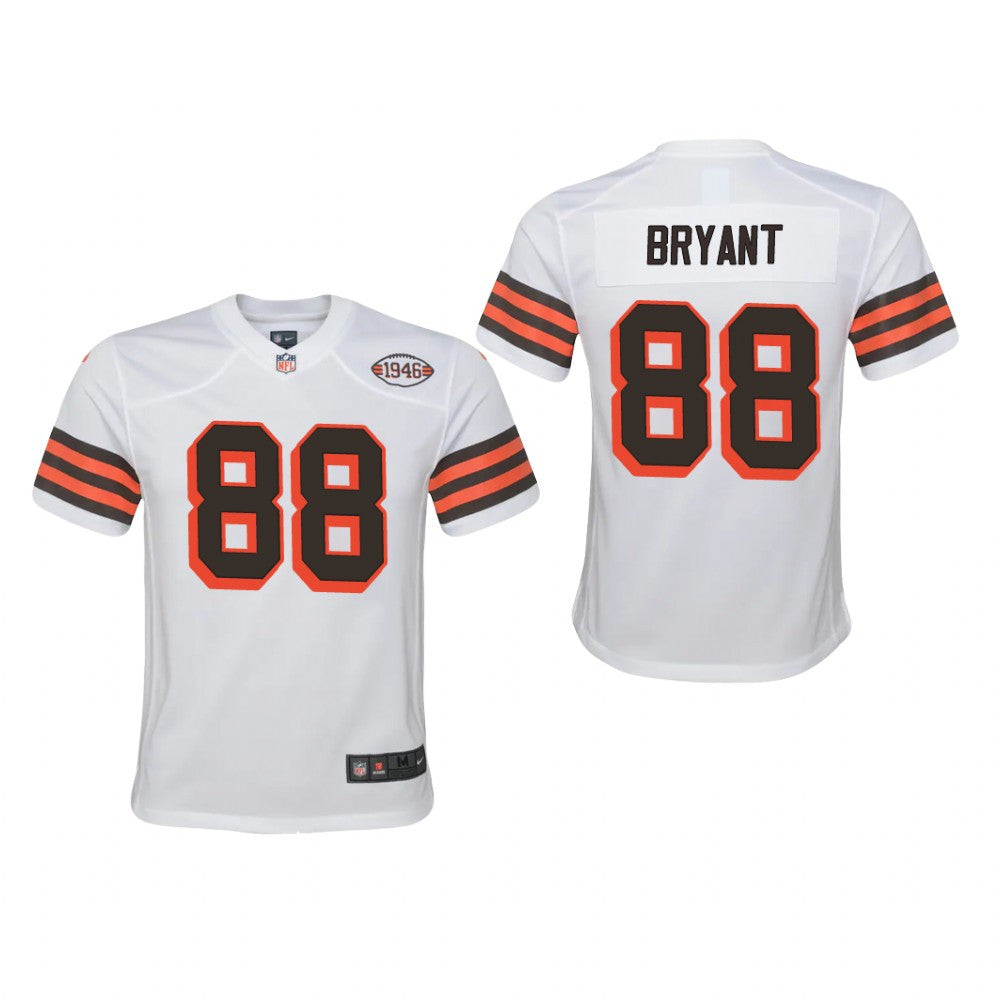 Cleveland Browns Harrison Bryant White Jersey 1946 Collection Youth