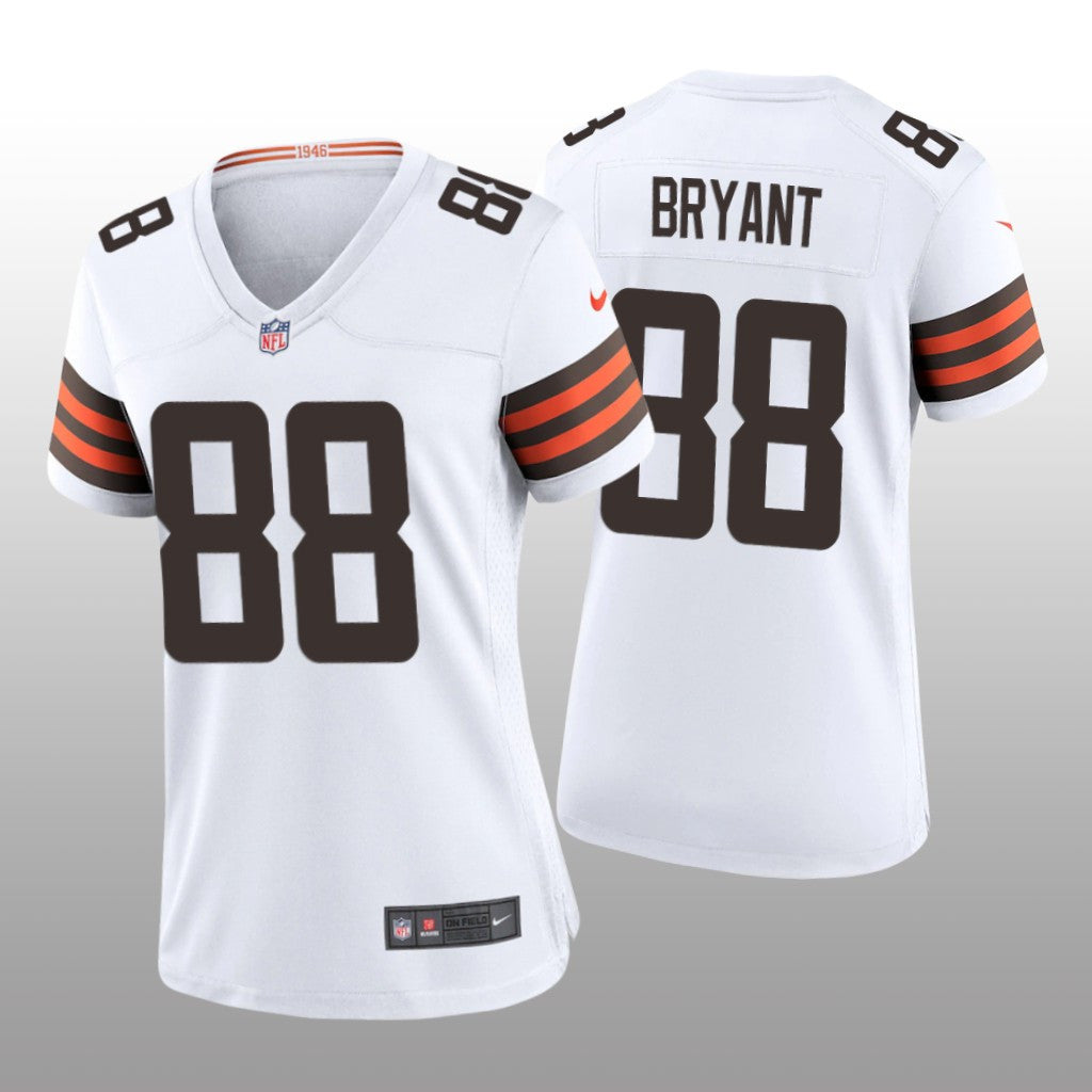 Cleveland Browns Harrison Bryant White Jersey Game Women's