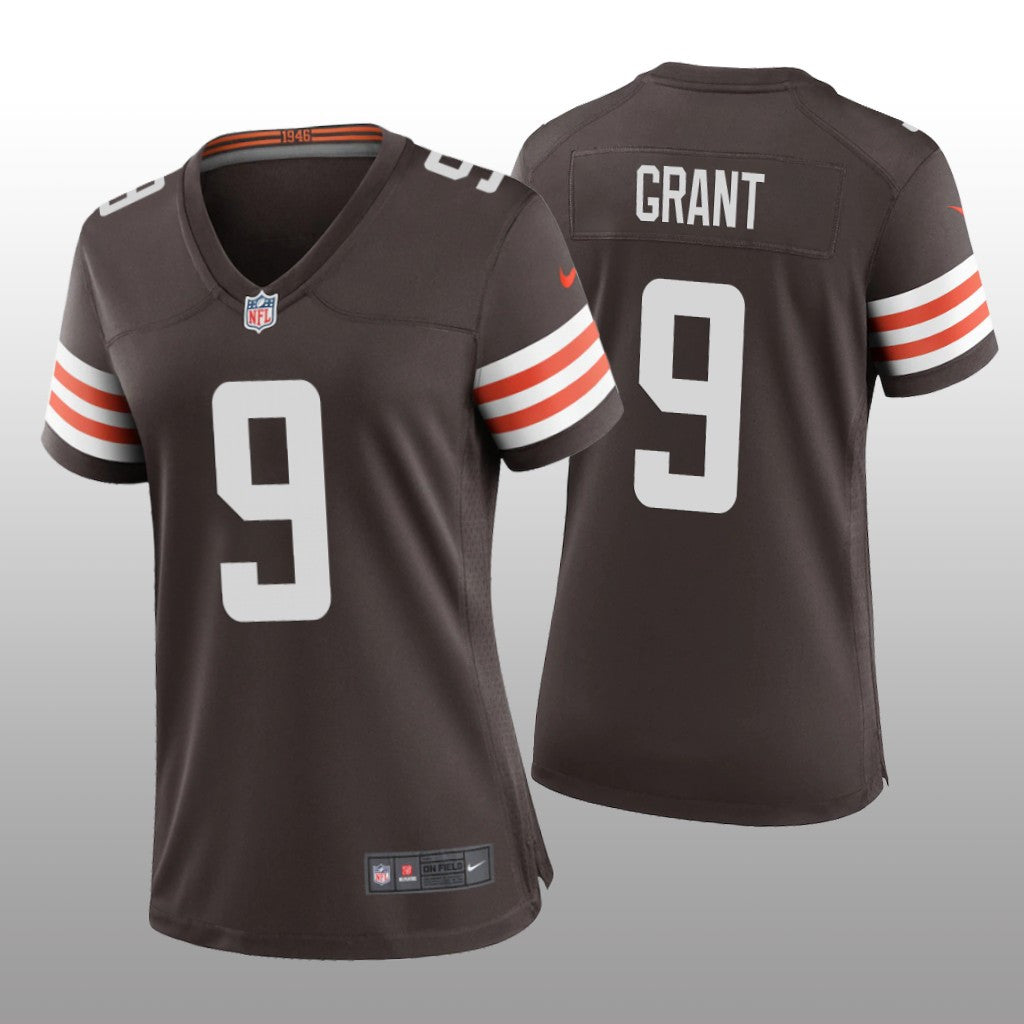 Cleveland Browns Jakeem Grant Brown Jersey Game Women's