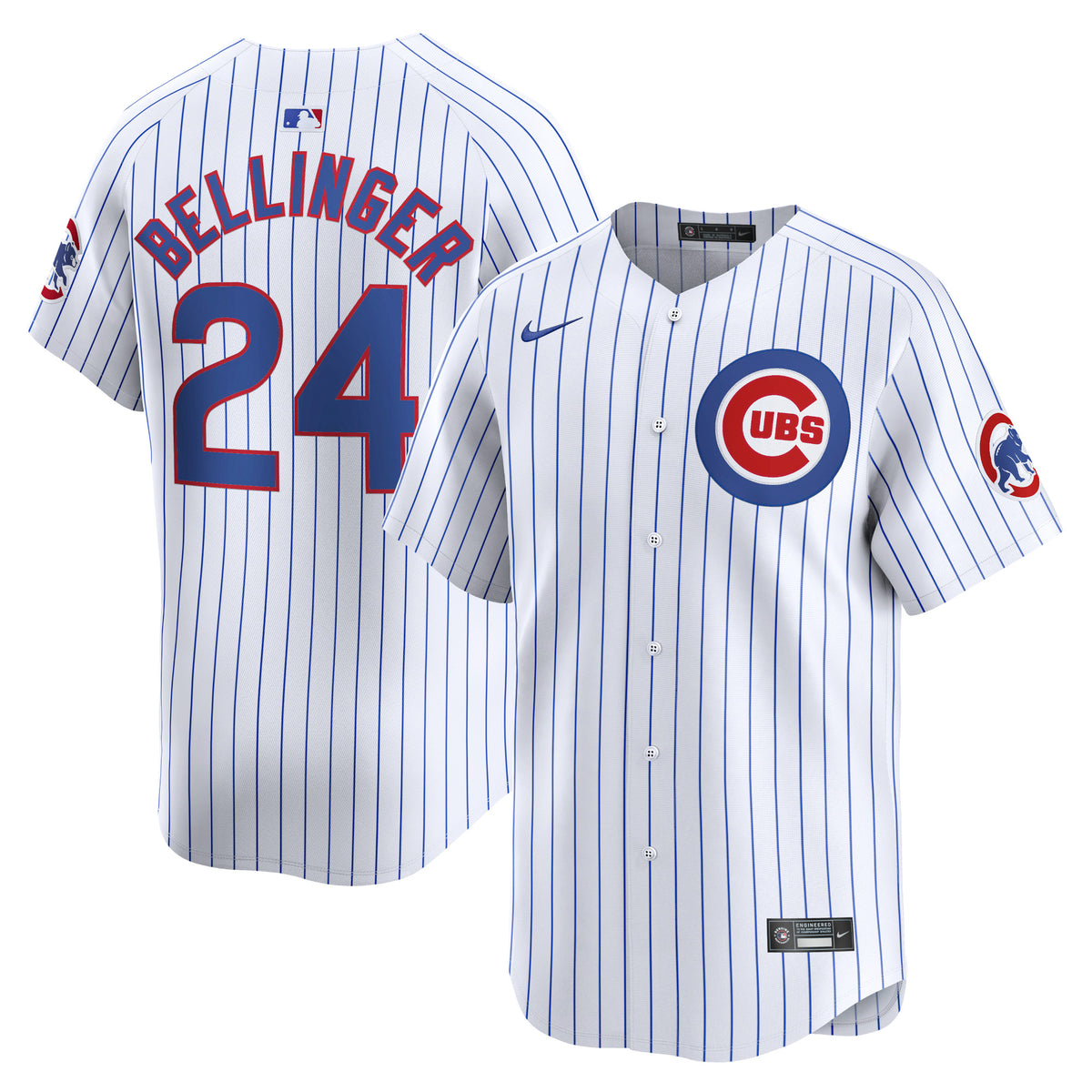 Cody Bellinger Chicago Cubs Nike Home Limited Player Jersey White