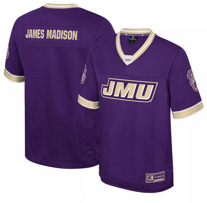 Colosseum Men's James Madison Dukes Purple Hits Football Jersey
