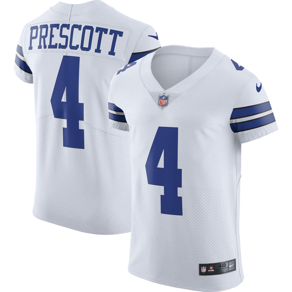 Dak Prescott Dallas Cowboys Nike Vapor Elite Player Jersey White