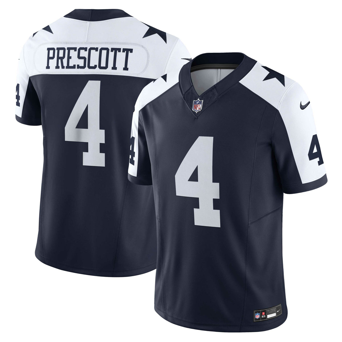 Dak Prescott Dallas Cowboys Nike Vapor F.U.S.E. Limited Jersey Navy