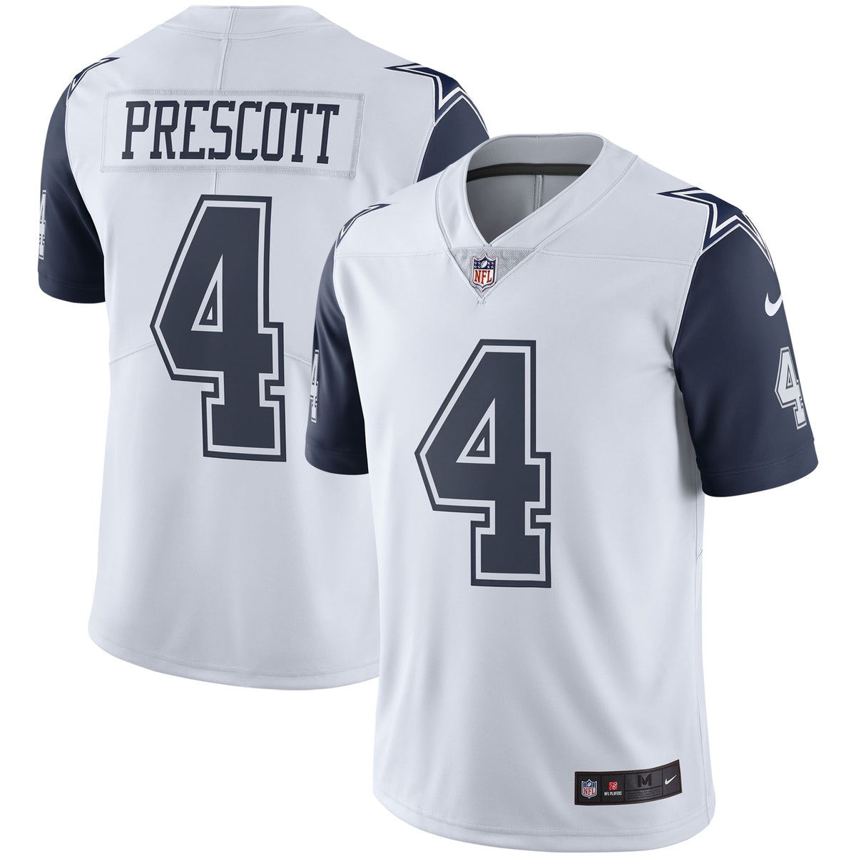 Dak Prescott Nike Dallas Cowboys Color Rush Vapor Limited Jersey White