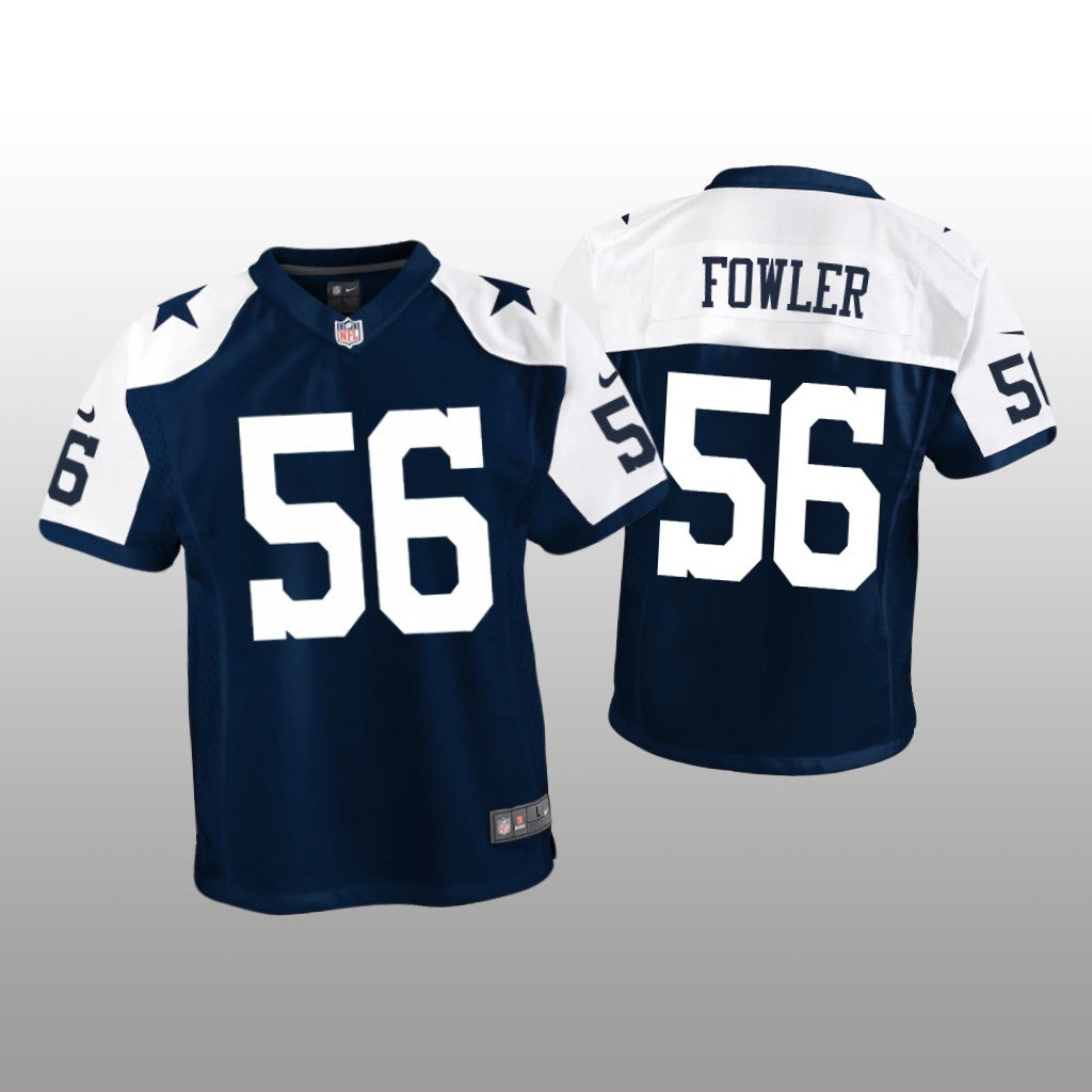 Dallas Cowboys Dante Fowler Jr. Navy Jersey Alternate Game Youth