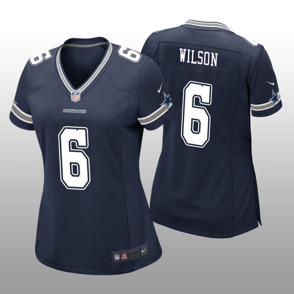 Dallas Cowboys Donovan Wilson Navy Jersey Game Women's
