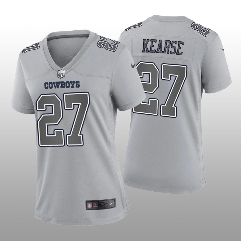 Dallas Cowboys Jayron Kearse Gray Jersey Atmosphere Fashion Game Women's