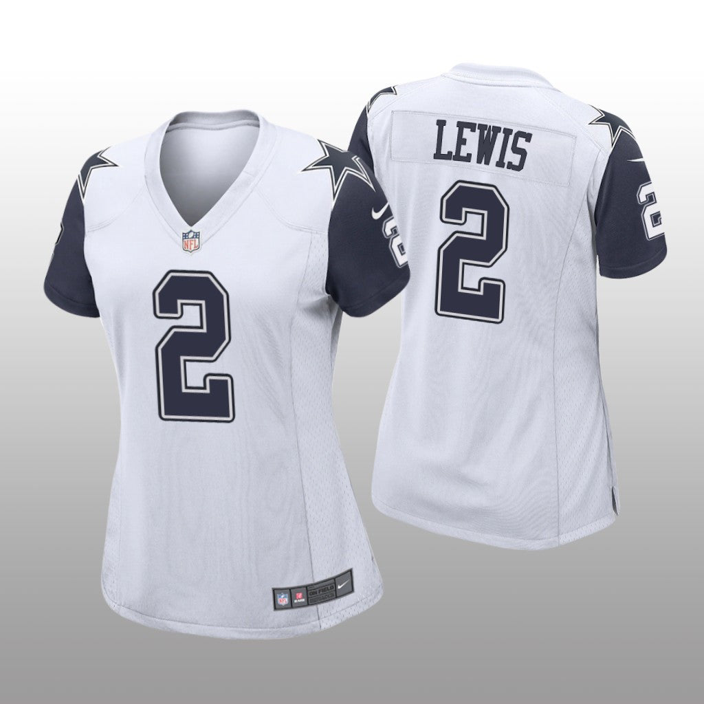 Dallas Cowboys Jourdan Lewis White Jersey Alternate Game Women's