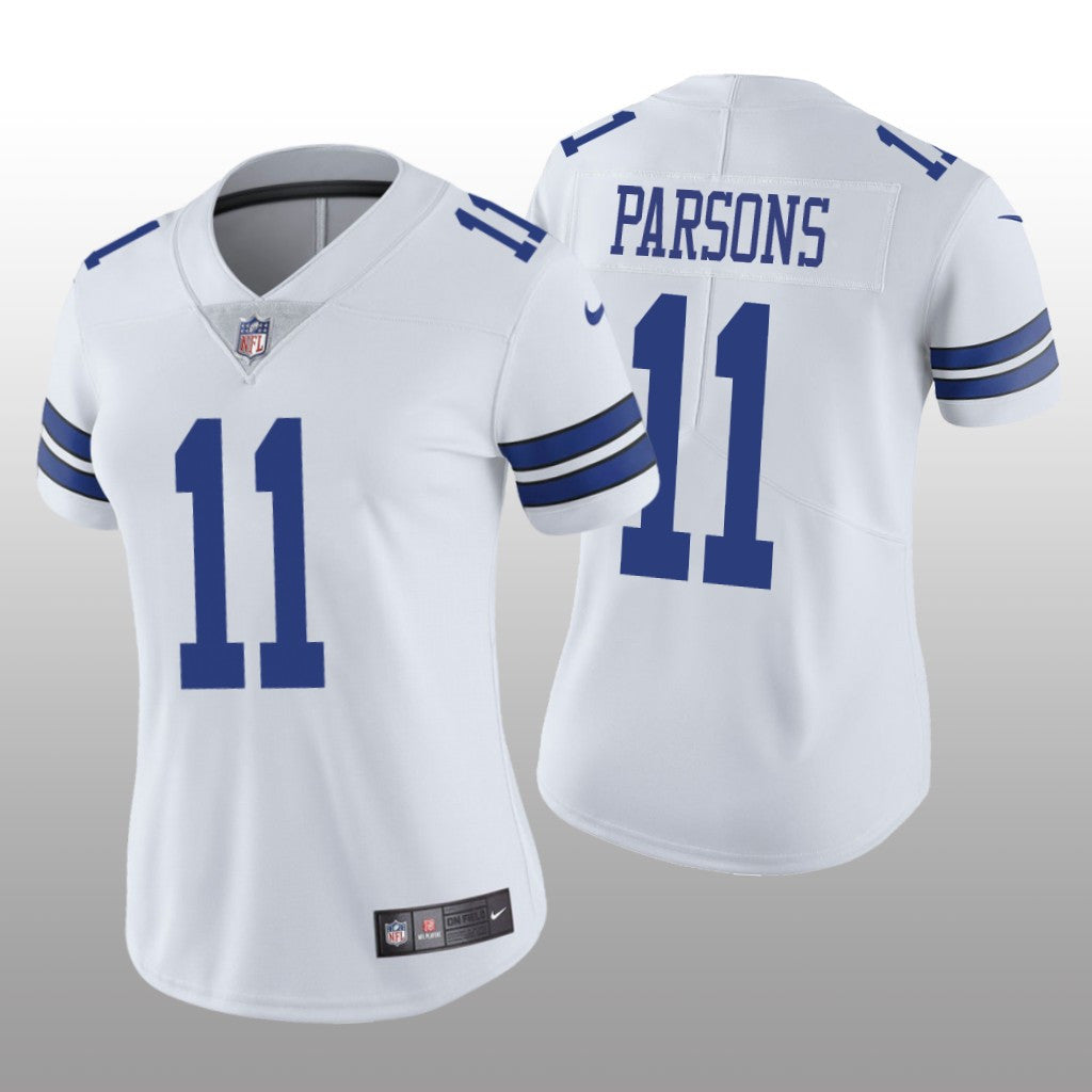 Dallas Cowboys Micah Parsons White Jersey Vapor Limited Women's