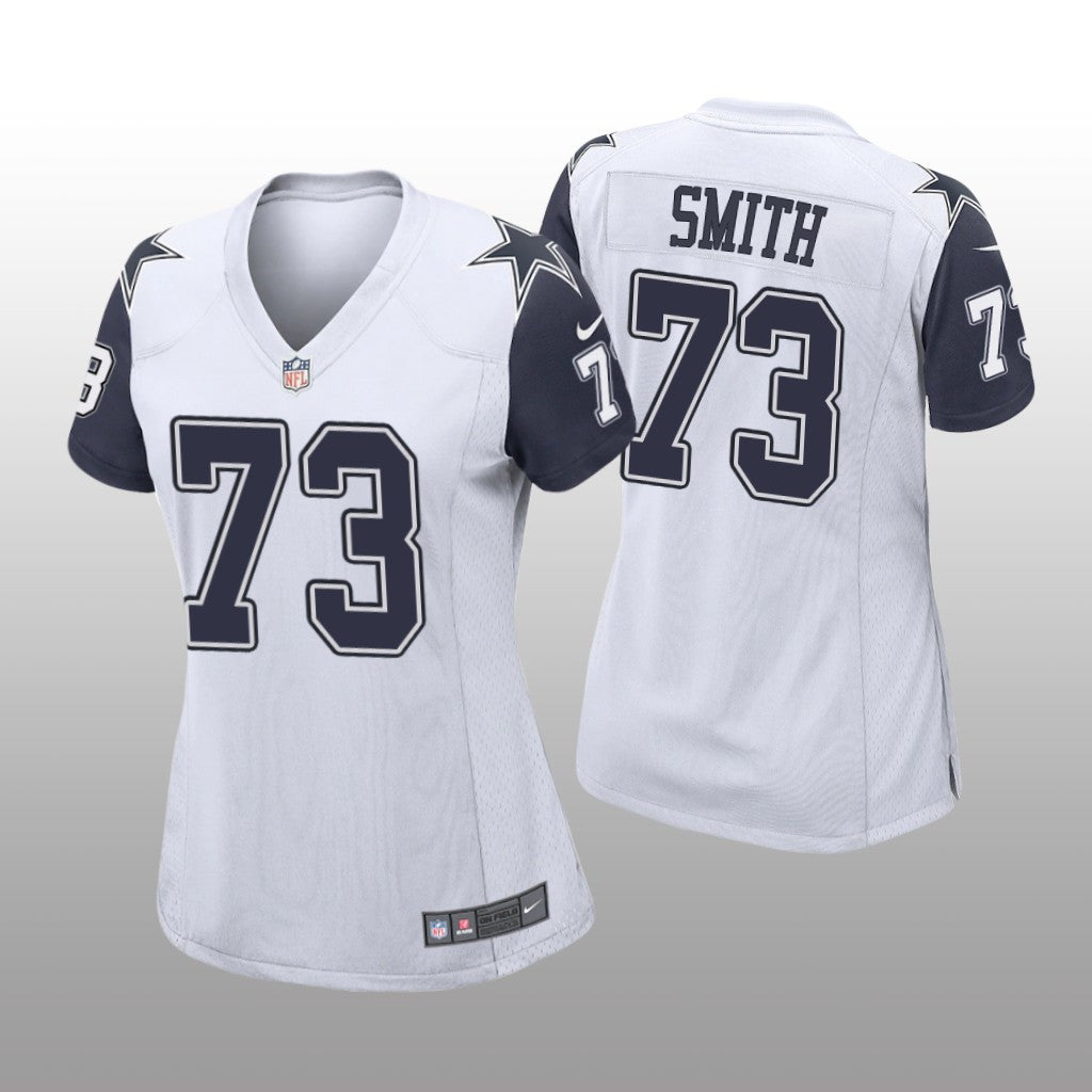 Dallas Cowboys Tyler Smith White Jersey Alternate Game Women's