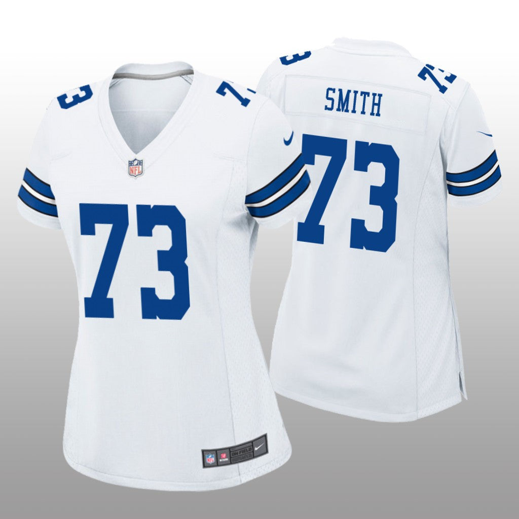 Dallas Cowboys Tyler Smith White Jersey Game Women's