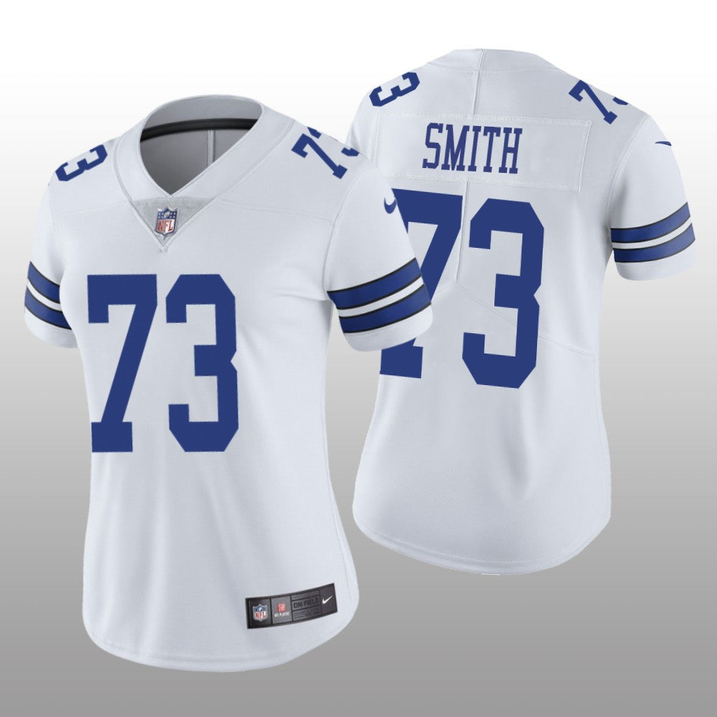 Dallas Cowboys Tyler Smith White Jersey Vapor Limited Women's