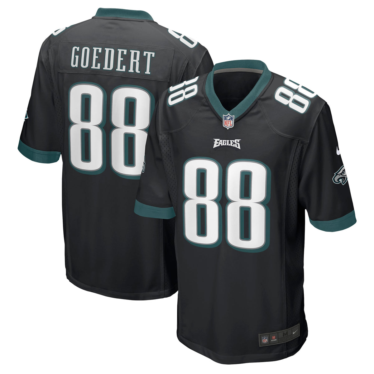 Dallas Goedert Philadelphia Eagles Nike Game Jersey Black