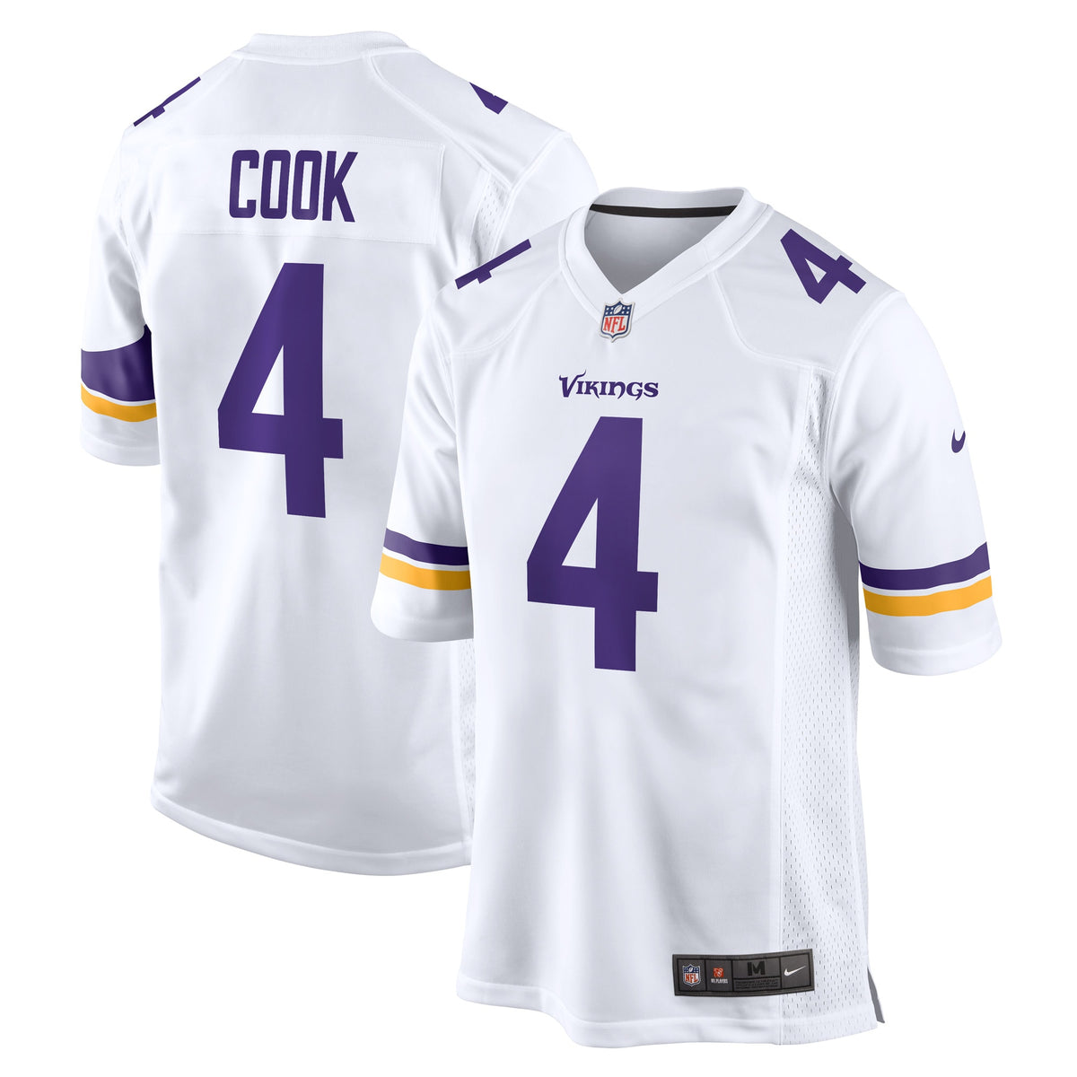Dalvin Cook Minnesota Vikings Nike Game Jersey White