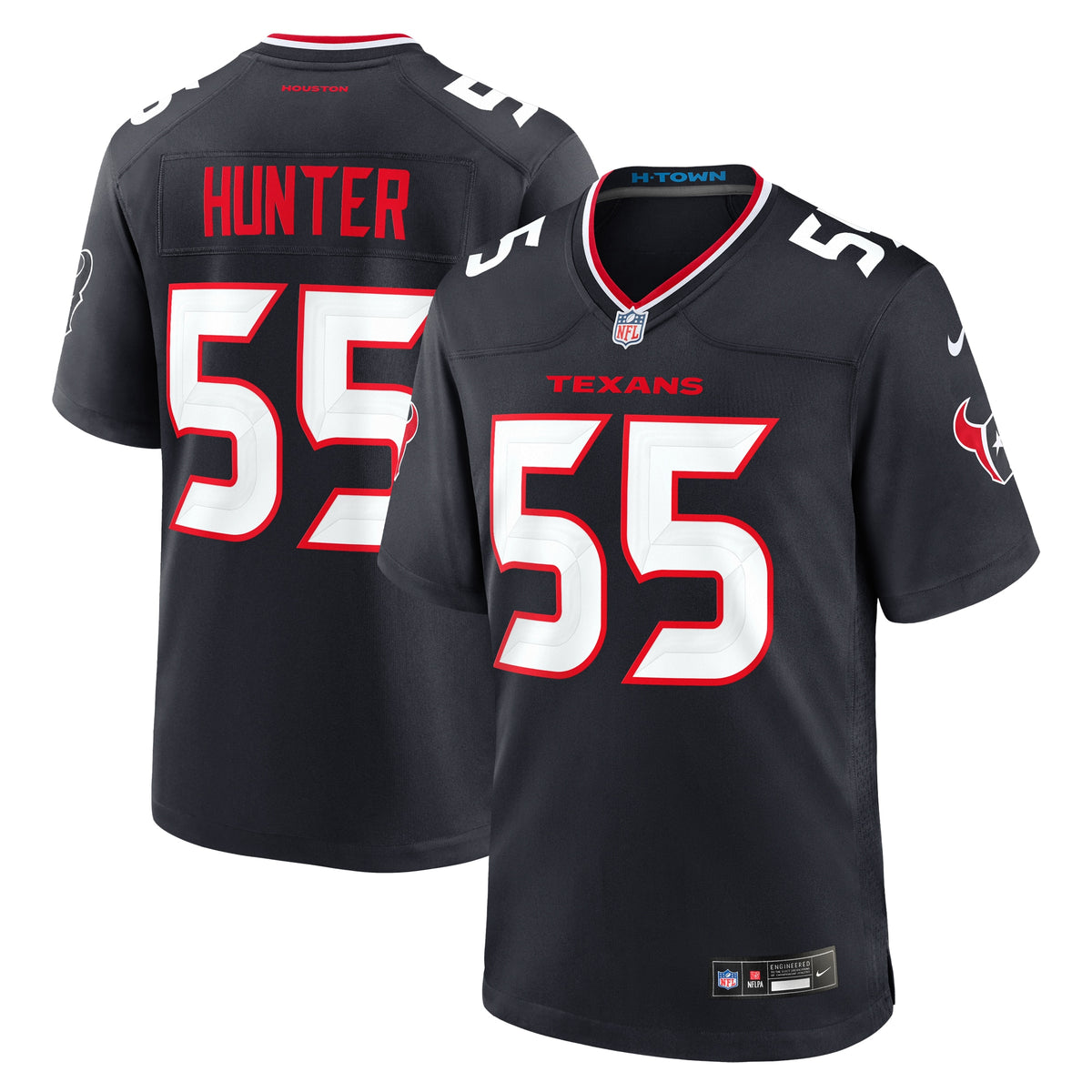 Danielle Hunter Houston Texans Nike Team Game Jersey Navy