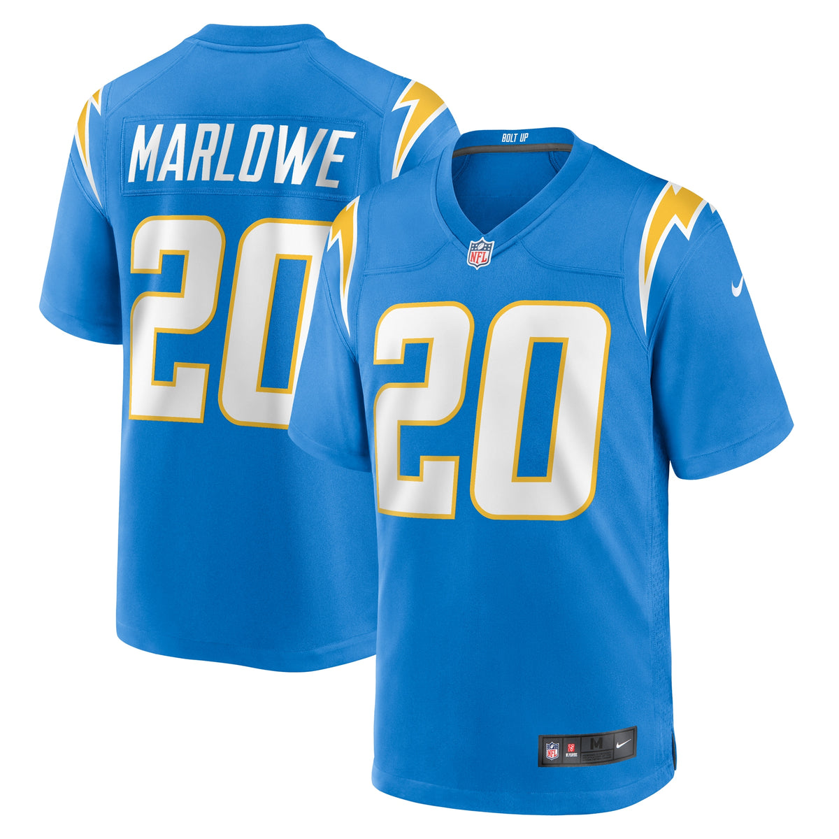 Dean Marlowe Los Angeles Chargers Nike Team Game Jersey Powder Blue