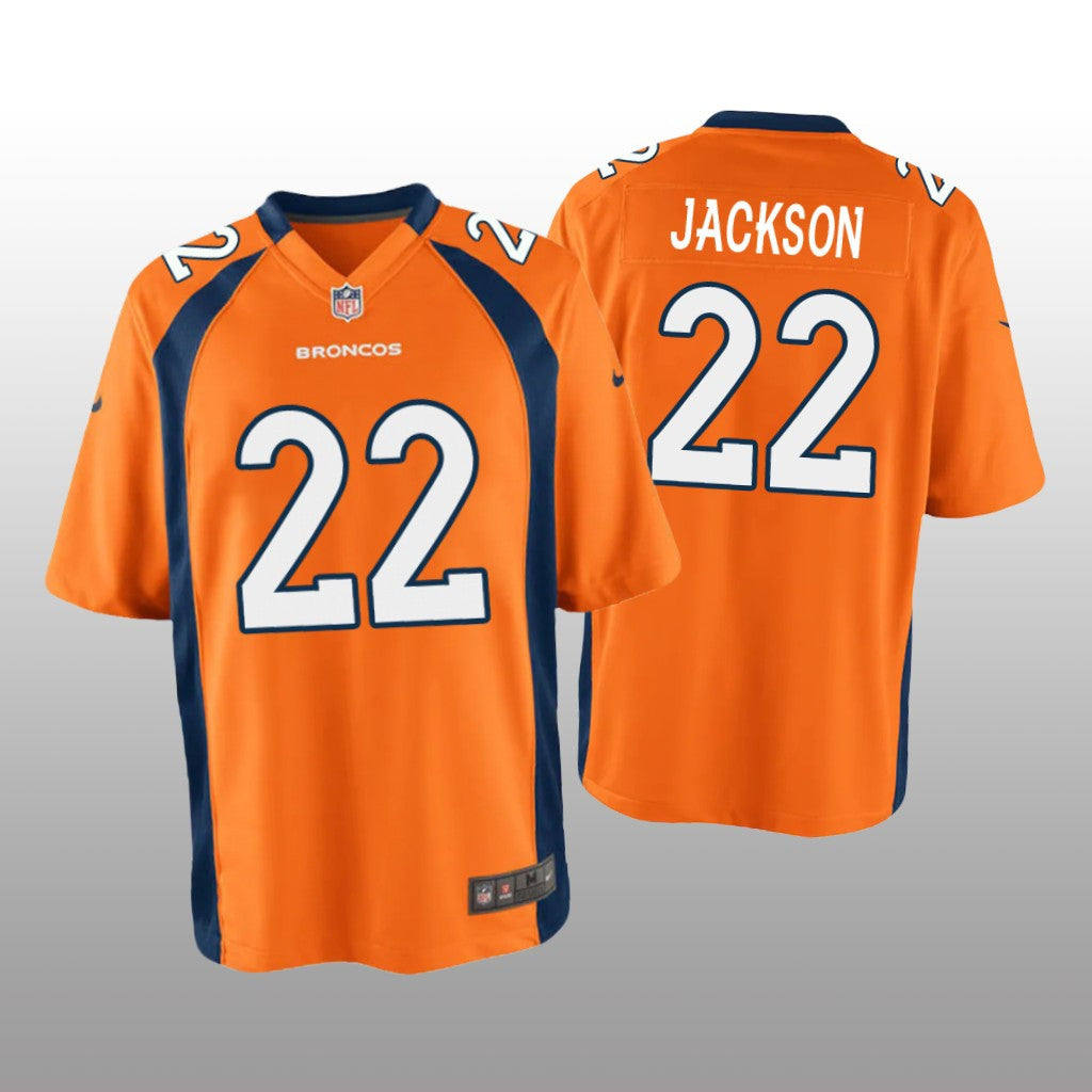 Denver Broncos Kareem Jackson Orange Jersey Game Youth