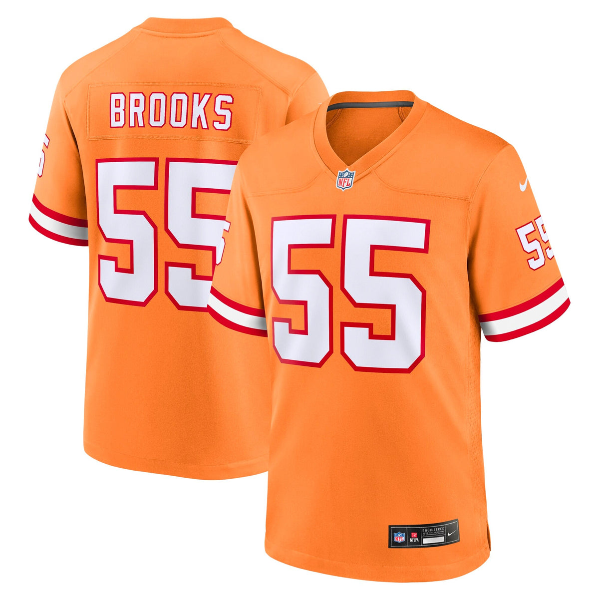 Derrick Brooks Tampa Bay Buccaneers Nike Youth Retired Player Game Jersey Orange
