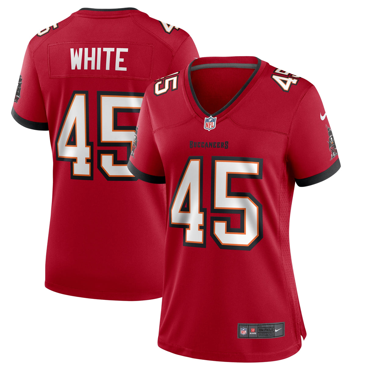 Devin White Tampa Bay Buccaneers Nike Women's Game Player Jersey Red