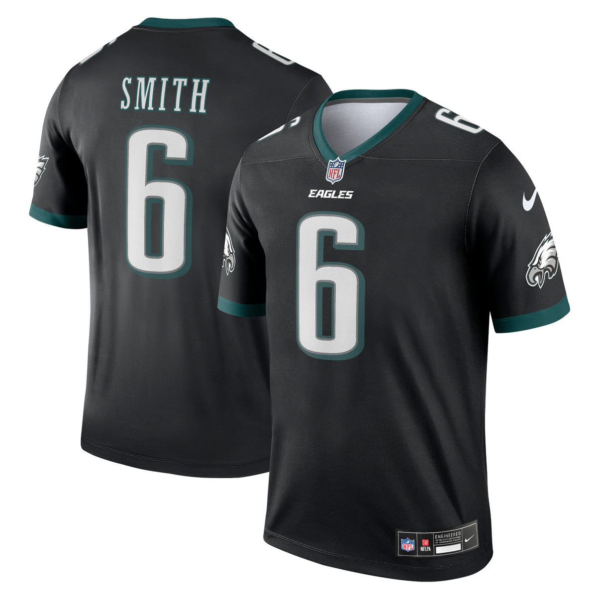 DeVonta Smith Philadelphia Eagles Nike Legend Jersey Black