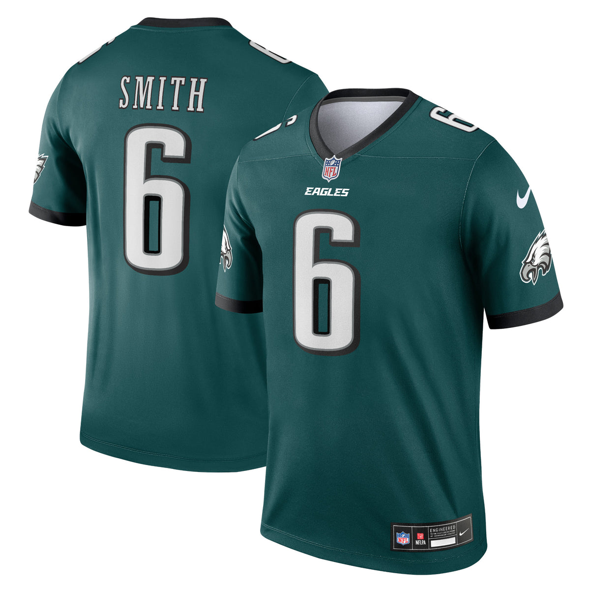 DeVonta Smith Philadelphia Eagles Nike Legend Jersey Midnight Green