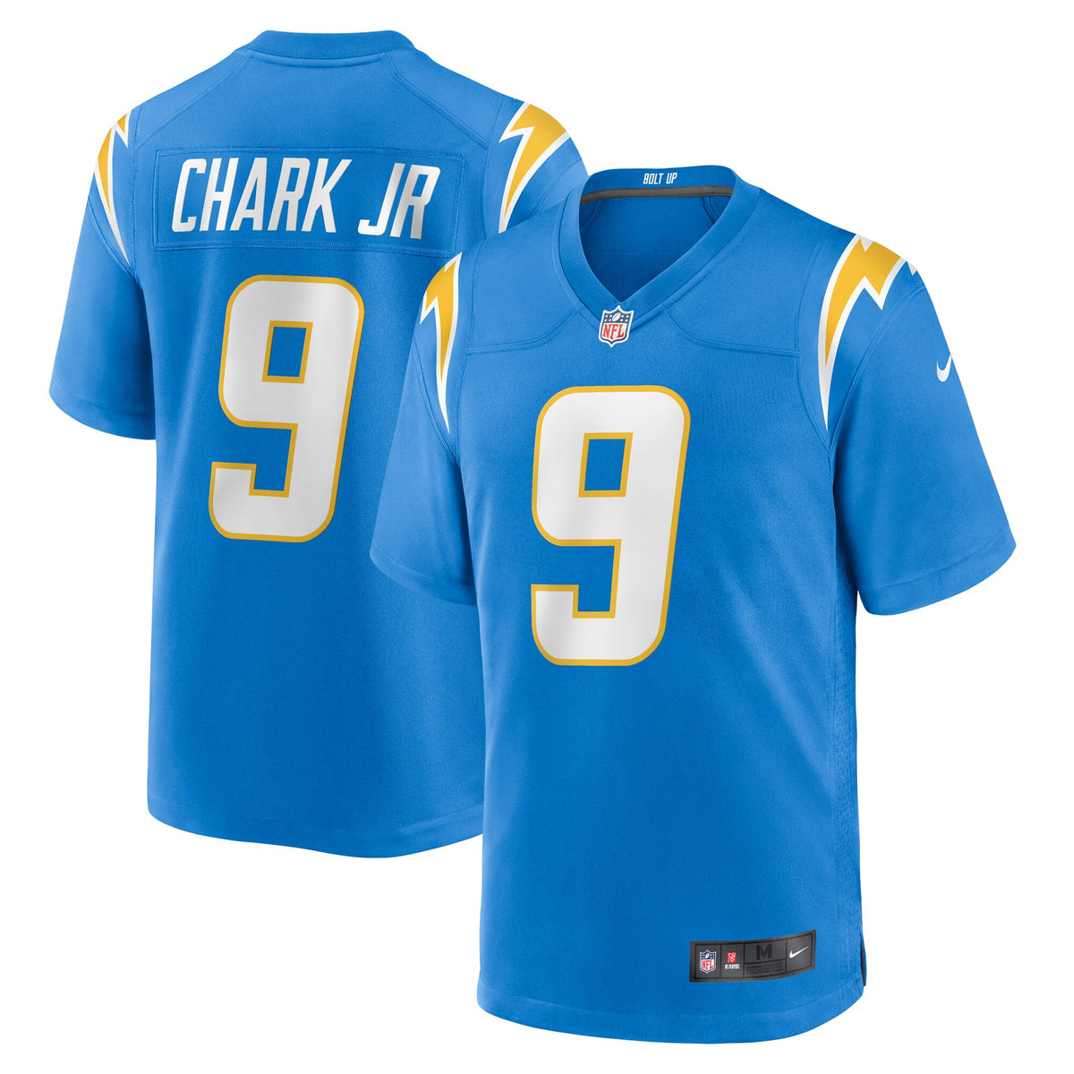 DJ Chark Jr. Los Angeles Chargers Nike Game Jersey Powder Blue