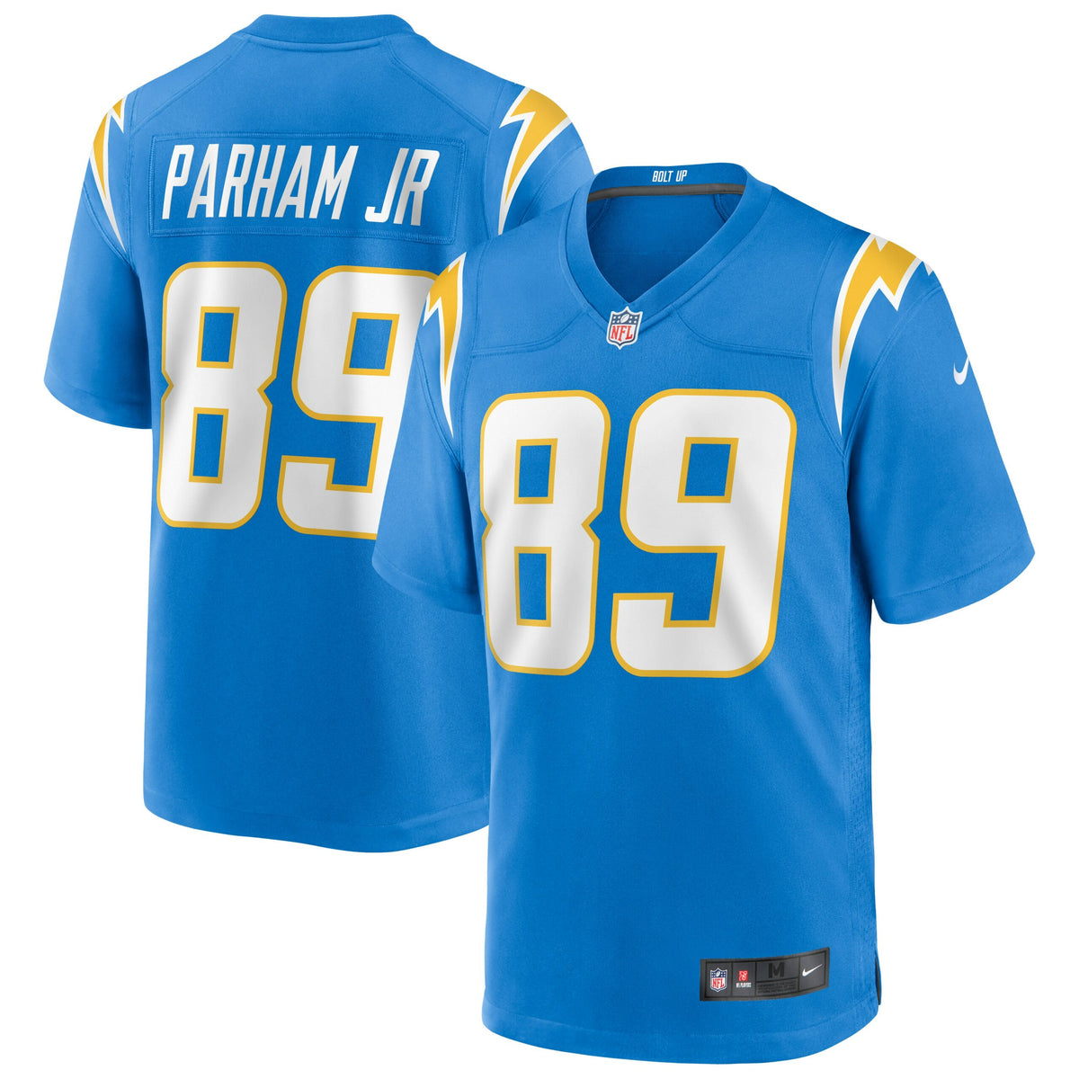 Donald Parham Jr. Los Angeles Chargers Nike Game Jersey Powder Blue