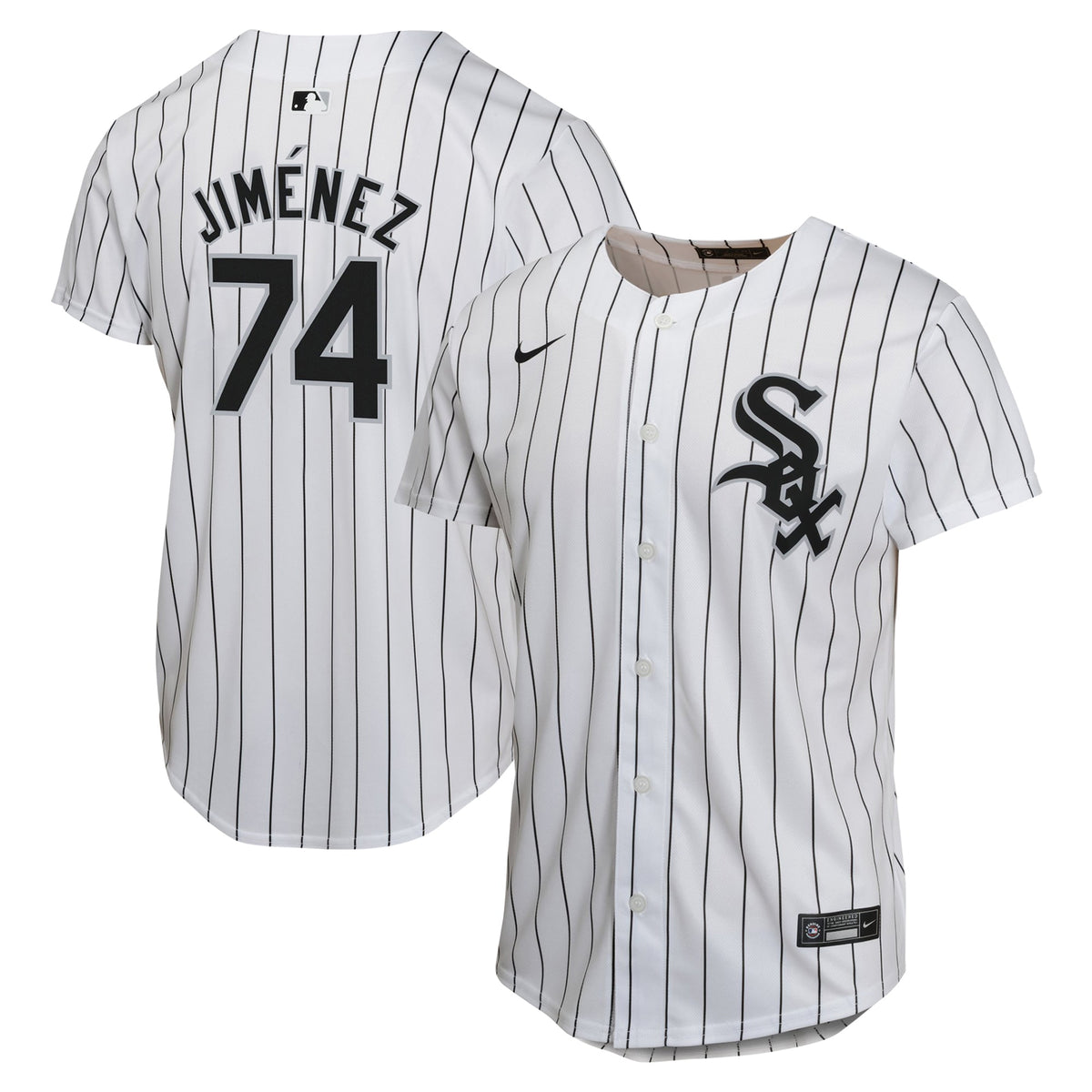 Eloy Jimenez Chicago White Sox Nike Youth Home Game Player Jersey White
