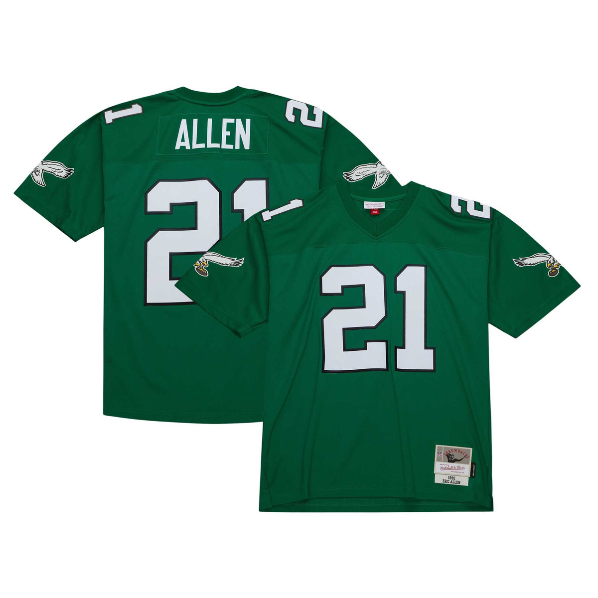 Eric Allen Philadelphia Eagles Mitchell Ness Legacy Replica Jersey Kelly Green