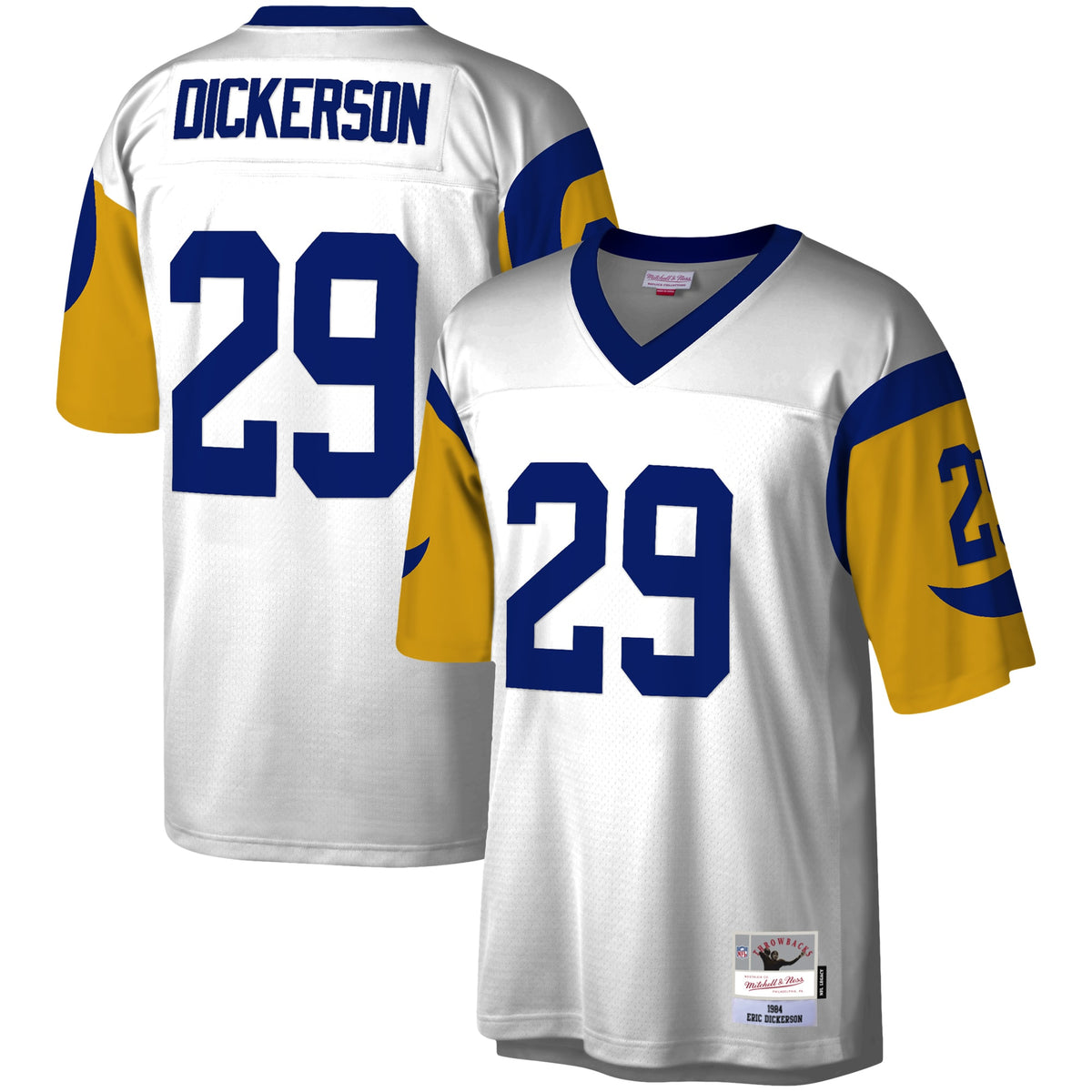 Eric Dickerson Los Angeles Rams Mitchell Ness Legacy Replica Jersey White