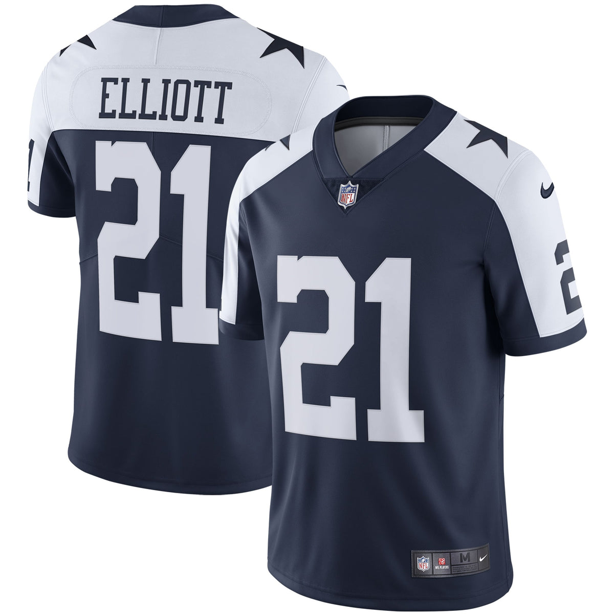 Ezekiel Elliott Dallas Cowboys Nike Alternate Vapor Limited Jersey Navy