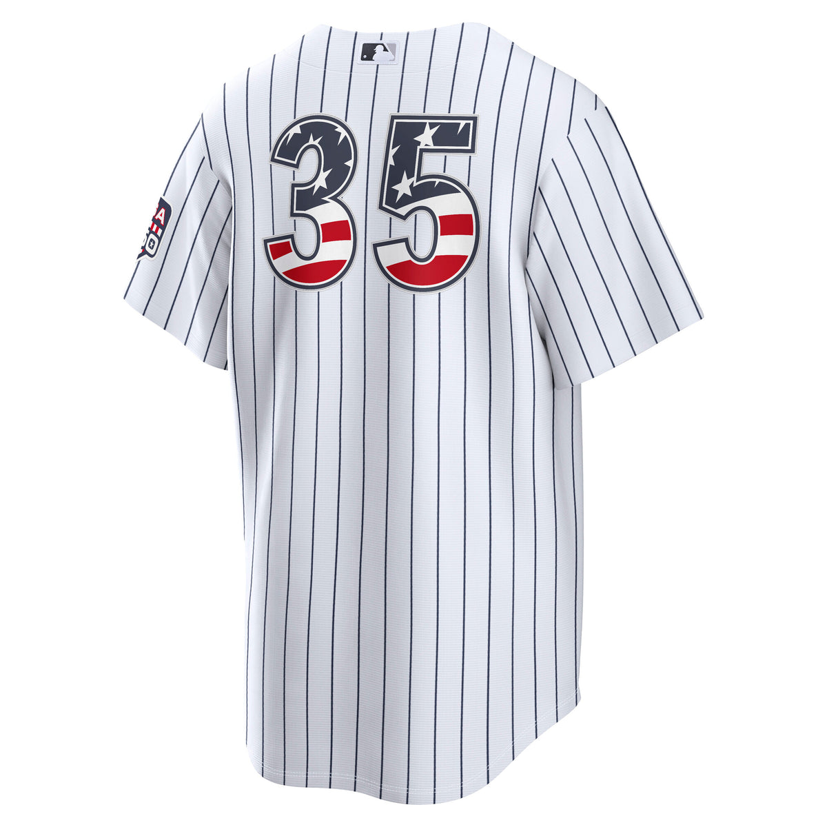 Fourth of July Men's New York Yankees Cody Bellinger Nike White USA 250 Stadium Jersey