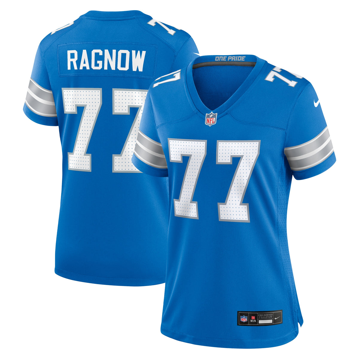 Frank Ragnow Detroit Lions Nike Women's Team Game Jersey Blue