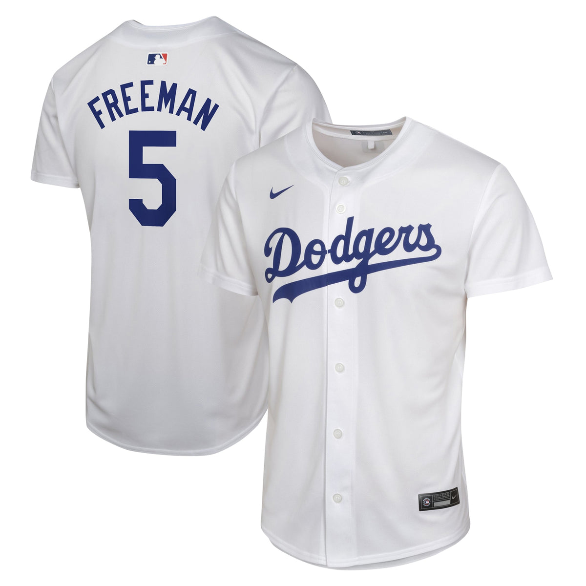 Freddie Freeman Los Angeles Dodgers Nike Youth Home Game Player Jersey White