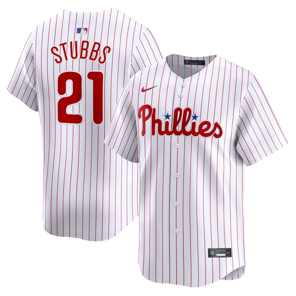 Garrett Stubbs Philadelphia Phillies Nike Home Limited Player Jersey White