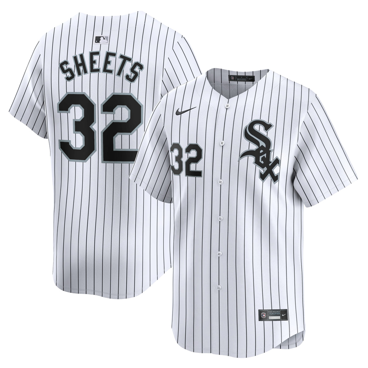 Gavin Sheets Chicago White Sox Nike Home Limited Player Jersey White