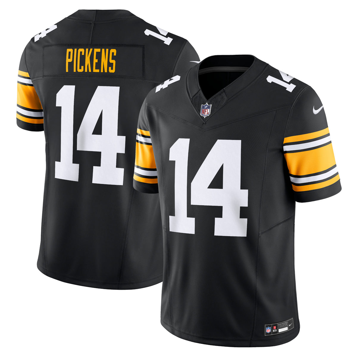 George Pickens Pittsburgh Steelers Nike Vapor F.U.S.E. Limited Jersey Black