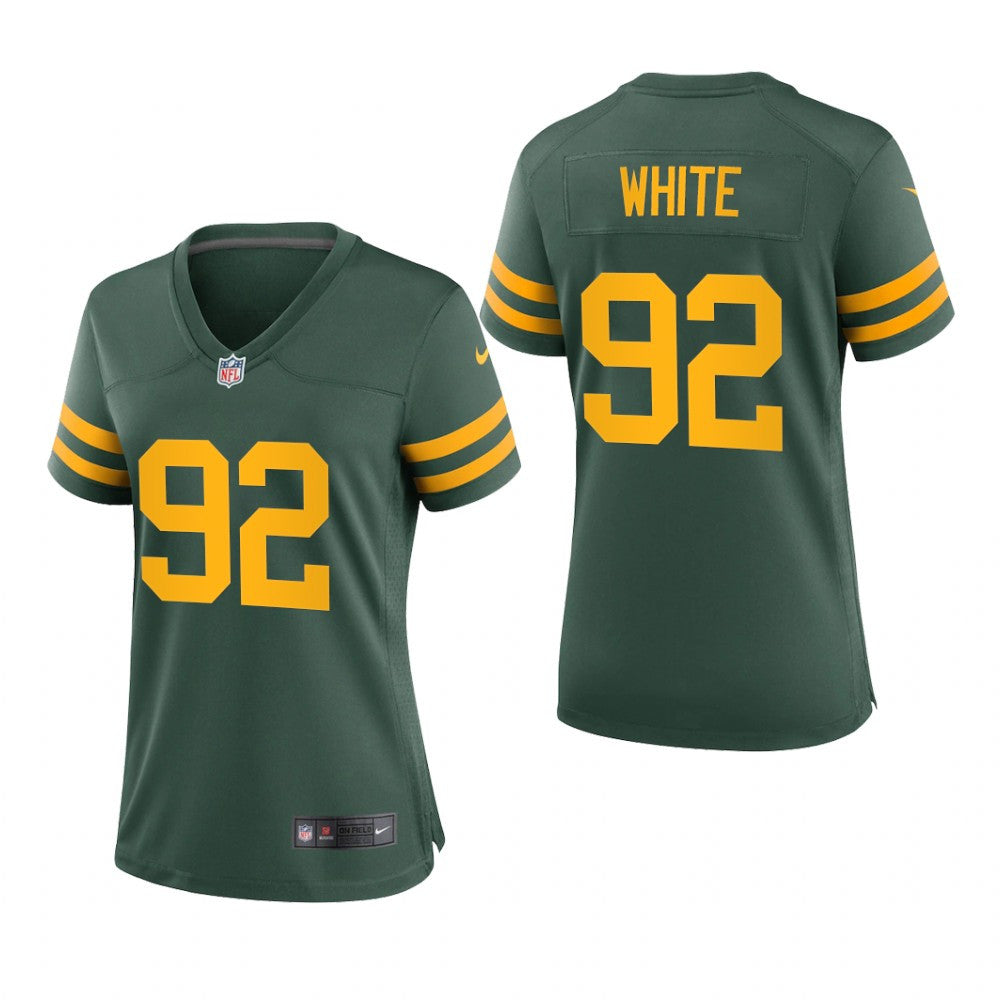 Green Bay Packers Reggie White Green Jersey Alternate Game Women's