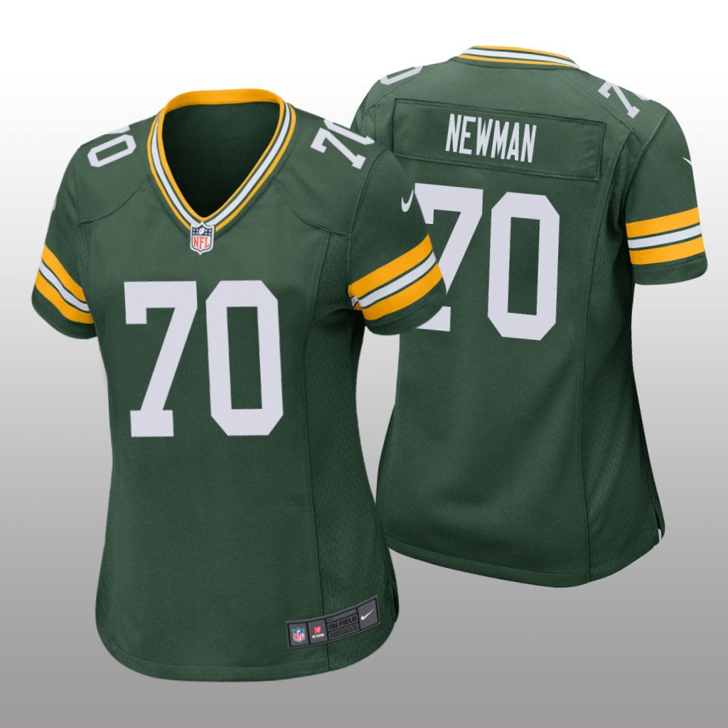 Green Bay Packers Royce Newman Green Jersey Game Women's