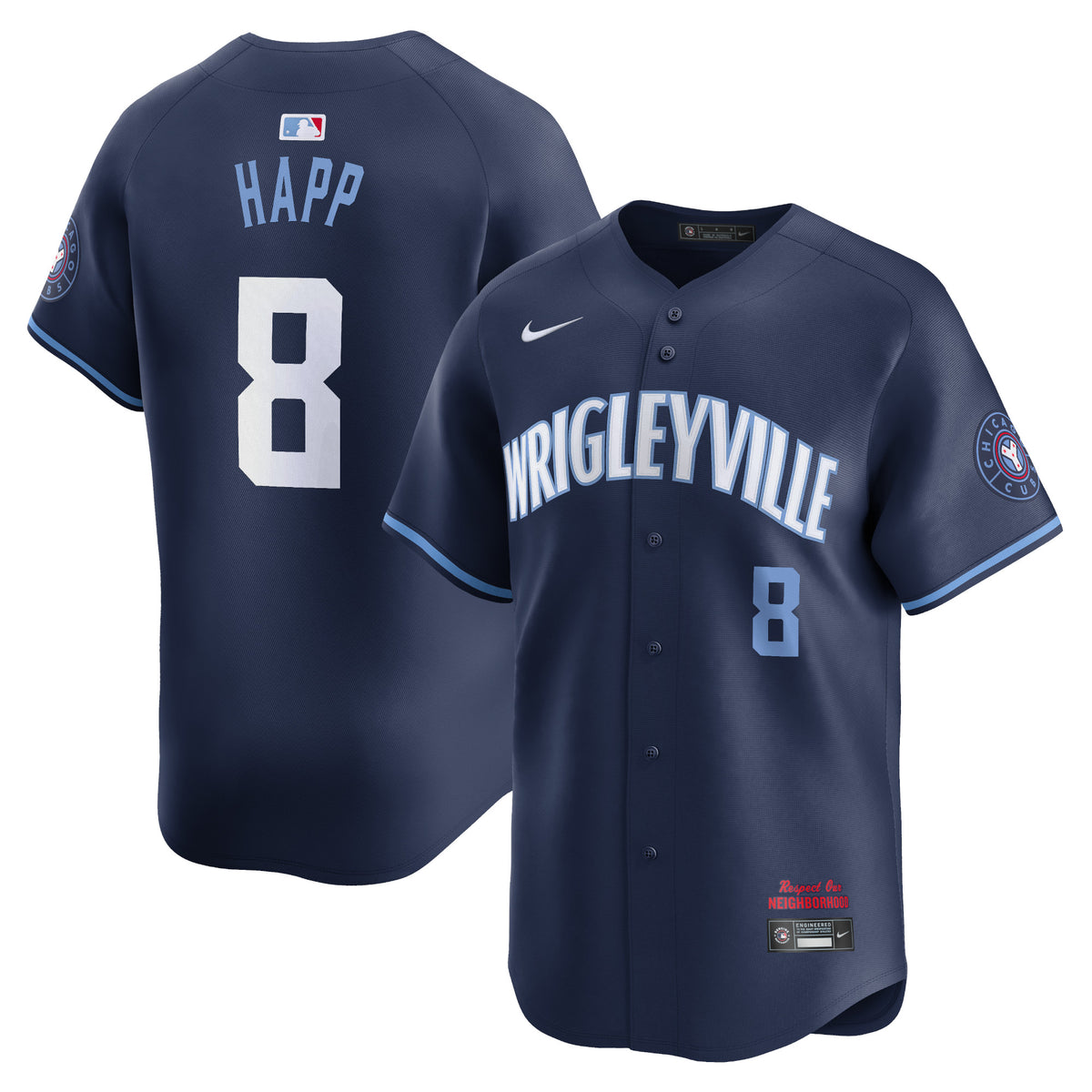 Ian Happ Chicago Cubs Nike City Connect Limited Player Jersey Navy