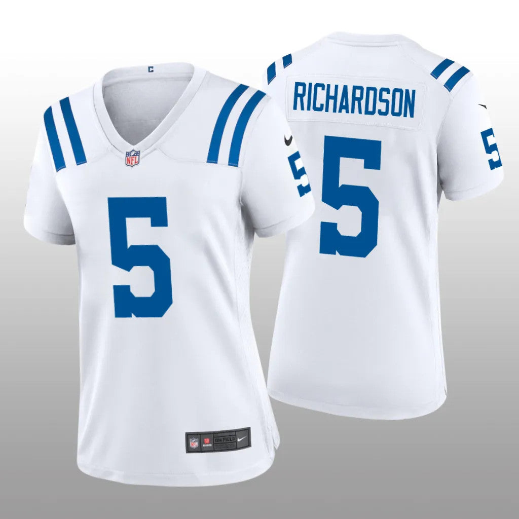 Indianapolis Colts Anthony Richardson White Jersey Game Women's