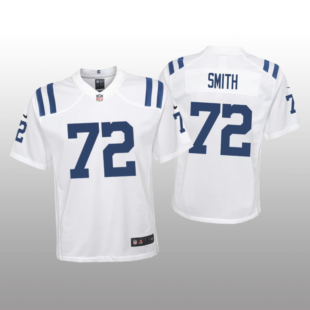 Indianapolis Colts Braden Smith White Jersey Game Youth